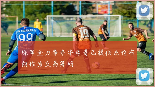 绿军全力争夺字母哥已提供杰伦布朗作为交易筹码